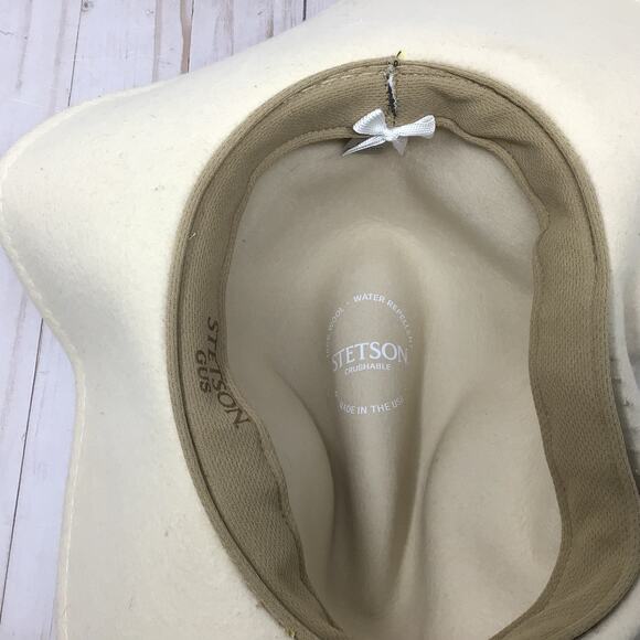 Stetson Mens Gus Soft Wool Crushable Cowboy Hat Silverbelly Color Size Large - Picture 6 of 7